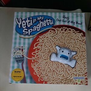 Play Monster Yeti In My Spaghetti Game (29 spaghetti, bowl and Yeti)
